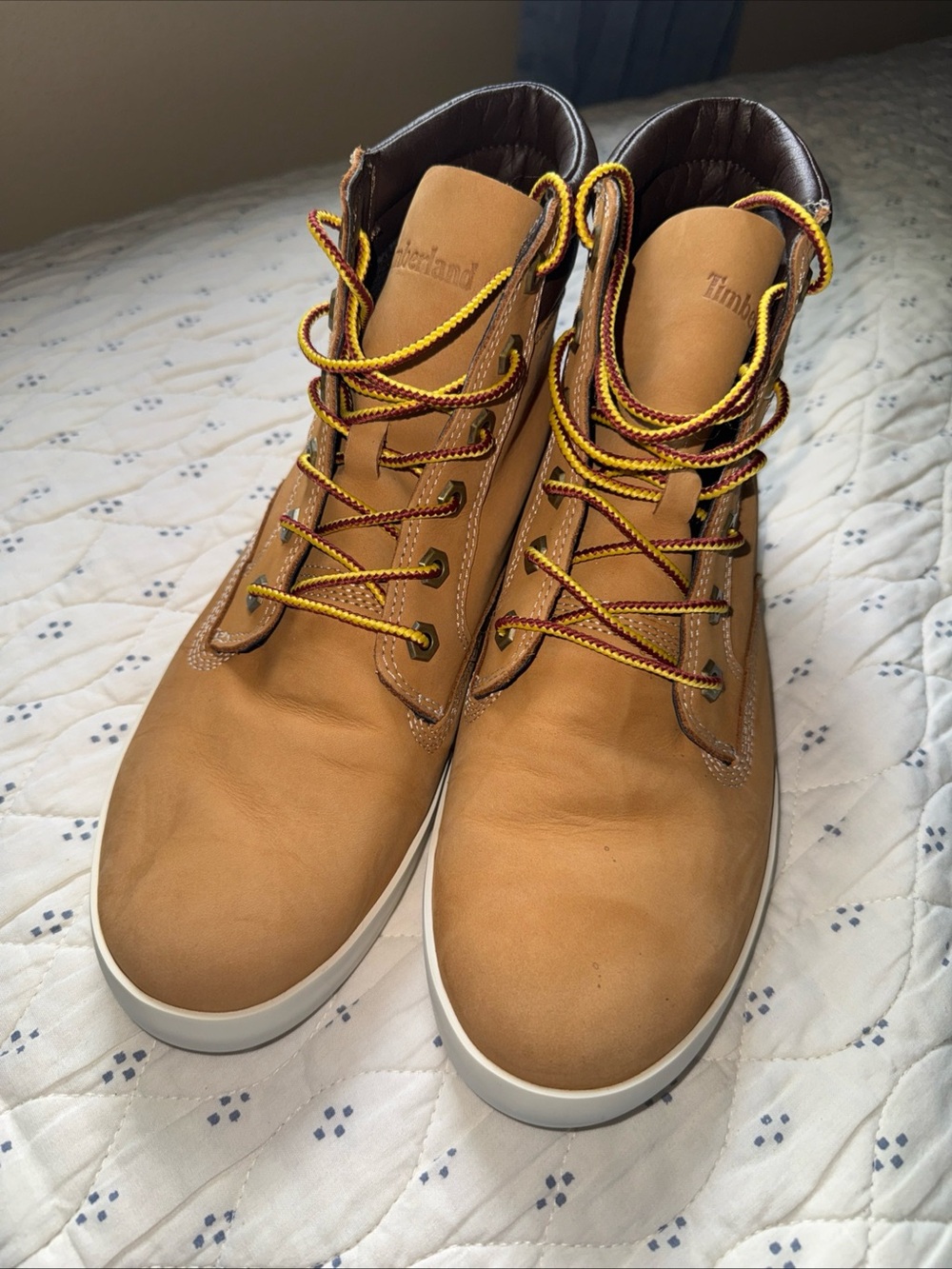 Timberland Leather Dausette Wheat Nubuck Sneaker Boot A1KLZ Women’s Boots Sz 10